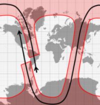 POES Satellite Pass Path